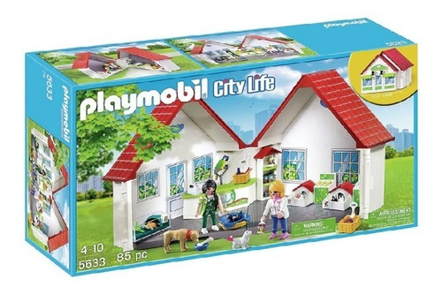Playmobil City Life Tienda De Mascotas Maletín 5633 Intek