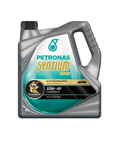 Aceite Petronas 10w40 Syntium 1000 4 Litros