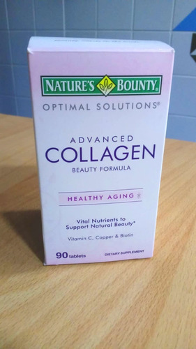 Nature's Bounty Advanced Collagen Vitamina C, Cobre Biotina