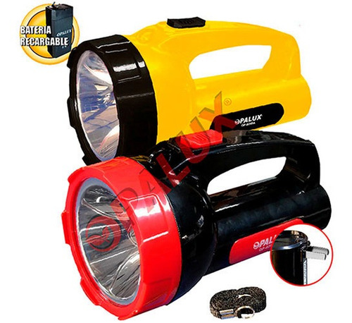 Linterna Recargable 5w Opalux Op-8295 Luz Alta Y Baja