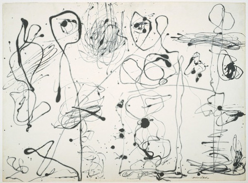 Lienzo Tela Jackson Pollock Numéro 22  80x108cm