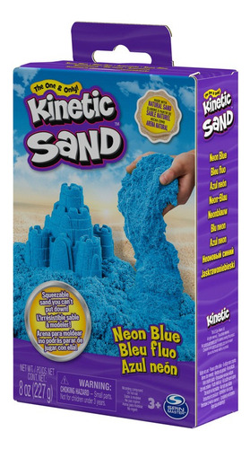 Kinetic Sand Caja De Arena Azul