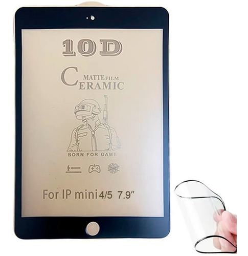 Vidrio Ceramico  Anti Huella Irrompible Compatible iPad 