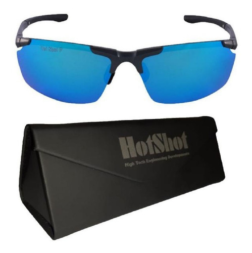 Anteojos Económicos De Protección, Mxxch-003, Unisex, Polari Color Azul