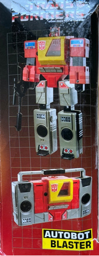 Transformers Vintage G1 Autobot Blaster, Radio Casete Robot*