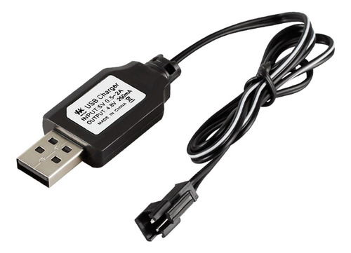 Cargador De Batería Rc Usb 4.8v Nicd Nimh Modelo Rc