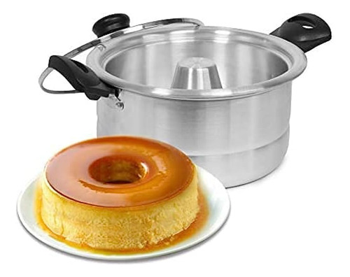 Bene Casa - Molde Para Flan De Aluminio Para Baño María Con 