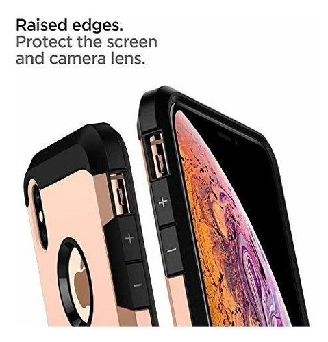 Funda Para Iphone 10 / X (2017) Con Kickstand - (blush Gold)