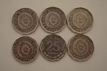 Comprar Monedas Argentinas 25 Pesos Año 1964 1965 1966 1967 1968