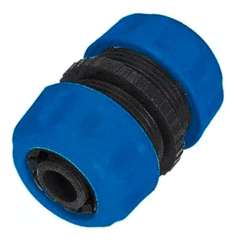 Conector Plástico 1/2 Polegadas União De Mangueiras Cor Azul