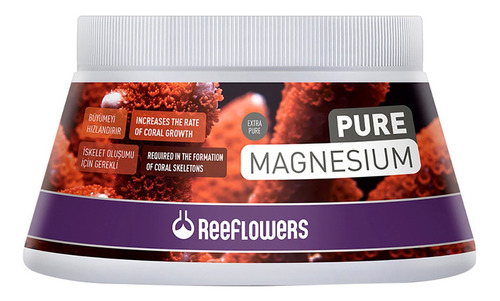 Reeflowers Pure Magnesium C 500g Auxilia Crescimento D Coral