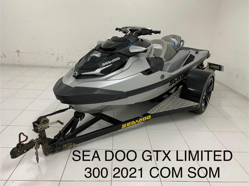Sea Doo Gtx 300 Limited 2021 Com Carreta Rodoviária Aro 20