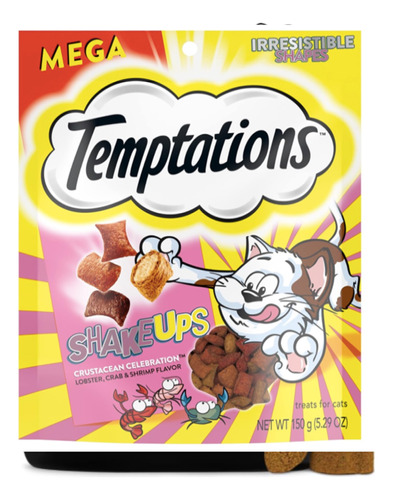 Temptations Alimento Premios Shakeups Bocadillos Gatos 5.3oz