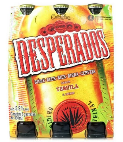 Cerveja Desperados Long Neck Pacote 3 Un X 330Ml - Supermercado