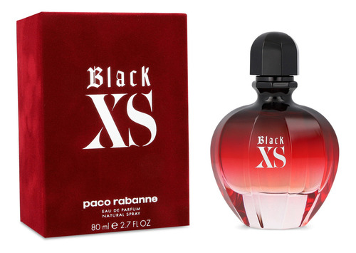 Perfume Paco Rabanne Black Xs For Her Eau De Parfum 80ml.