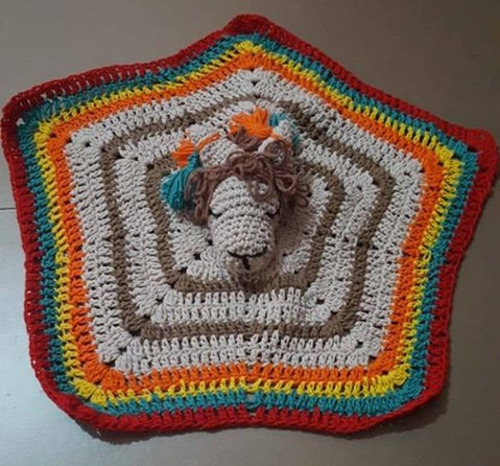 Manta De Apego Crochet