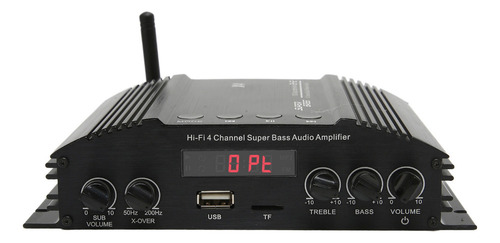 Amplificador De Bocina Estéreo Hifi De 4 Canales, Sin Disto