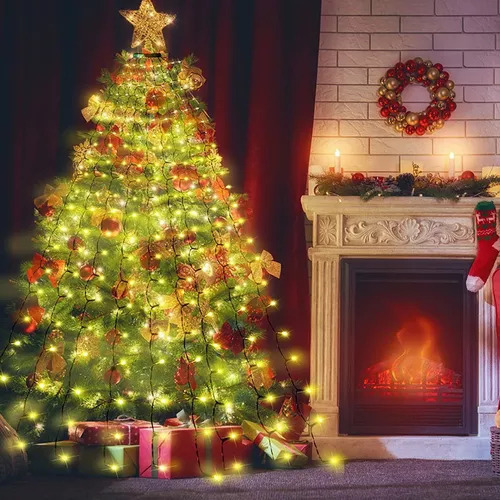 Luces For Árboles De Navidad, 8 Modos De Iluminación