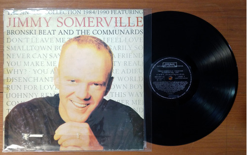 Jimmy Somerville The Singles Collection 1984-1990 Disco Lp