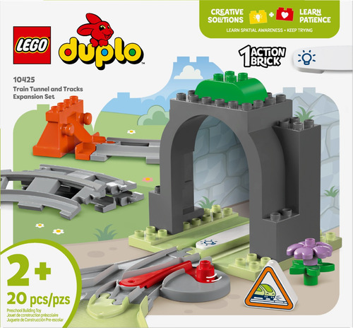 Lego Duplo Expansão De Túnel E Trilhos De Trem 10425