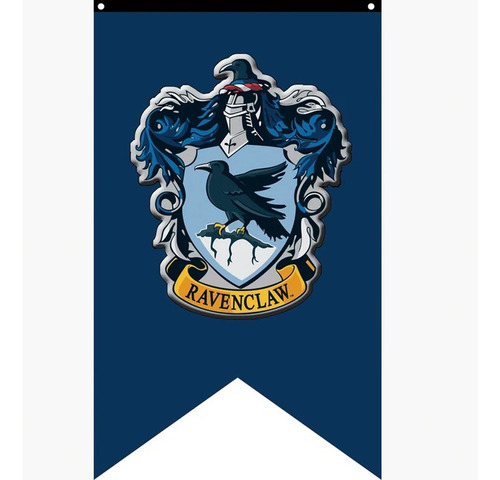 Imagen 1 de 2 de Bandera Tela  Gigante Ravenclaw - Harry Potter