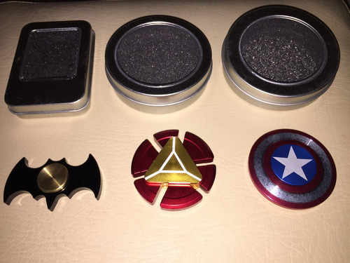 Fidget Spinner Batman + Iron Man + C America Envió Gratis