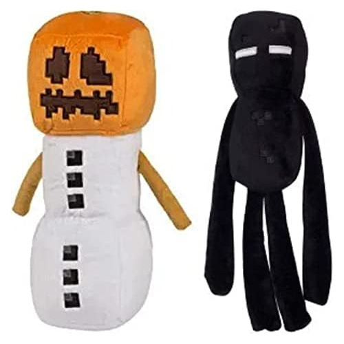 Plush Set Snow Golem Plush Stuffed And Enderman Plush S...