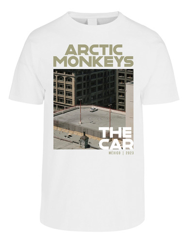 Playeras Arctic Monkeys The Car Tour Mexico 2023 Full Color 