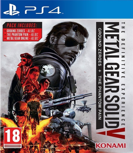 Imagen 1 de 1 de Metal Gear Solid V Collection - Ps4 Fisico Nuevo & Sellado