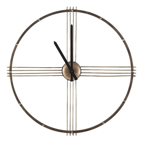 Reloj De Pared De Hierro (42.5*6*42.5 Cm.)