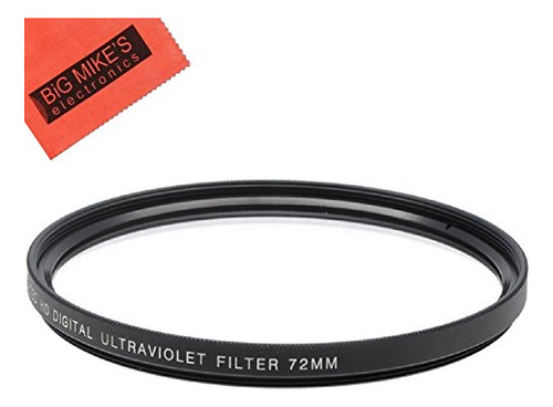 ¿filtro Protector Uv Multicapa De 72 Mm Para Sony Cyber? Dis