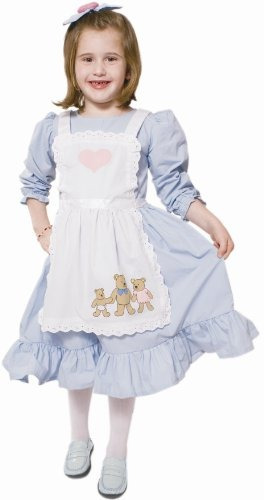 Disfraz Para Niña Ricitos De Oro Talla M (8-10) Halloween