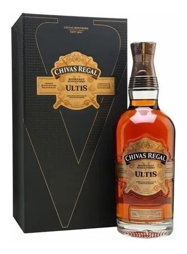  Whisky Chivas Regal Ultis Blend Malt Scotch 1 Litro