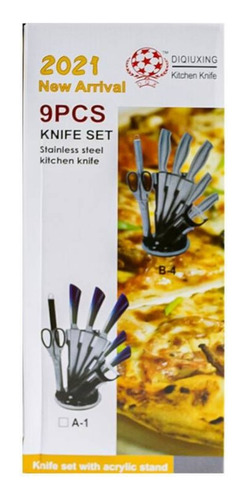 Set Cuchillos De Cocina 9pcs