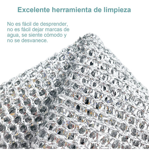 10 Trapos De Alambre Multiusos Para Lavar Platos