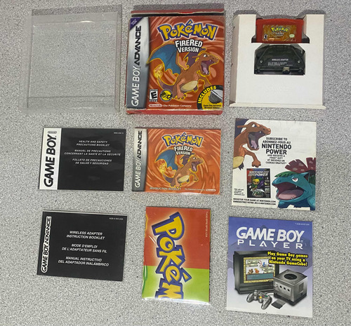 Pokemon Firered Gba 100% Original Y Completo