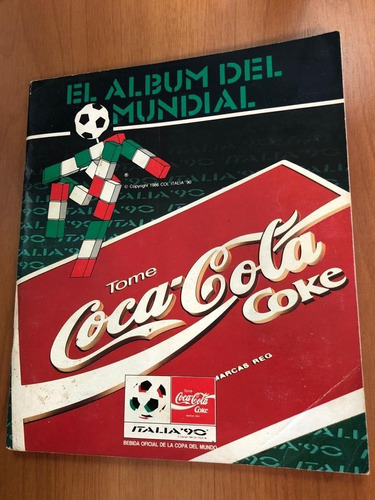 Álbum Completo Mundial Italia 90 - Inmaculado - Impecable