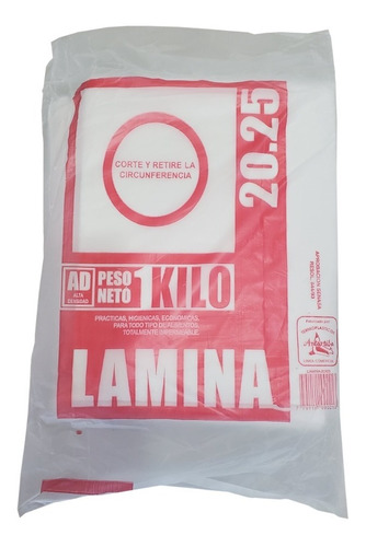 Folex Separador Lamina Apto Alimentos Freezer Fiambre 1kg