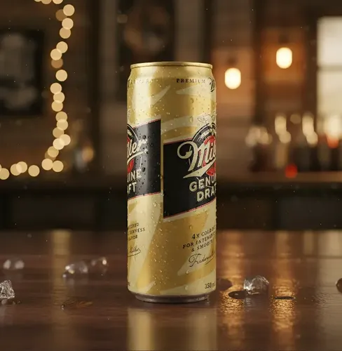 Cerveja Miller Genuine Draft Lager Lata 12 Unidades | Parcelamento