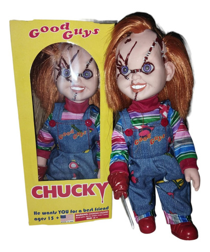 Figura De Acción Chucky Malo Con Luz Y Sonido C/caja+ Envio