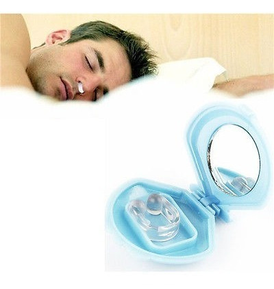 Tapón Para Roncar: Gel De Silicona Silent Sleep Nariz Clip A