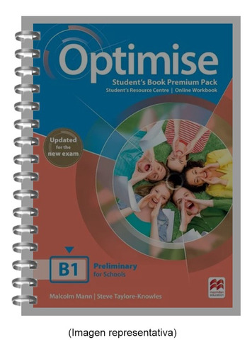 Libro Optimise B1 Studentbook Y Workbook
