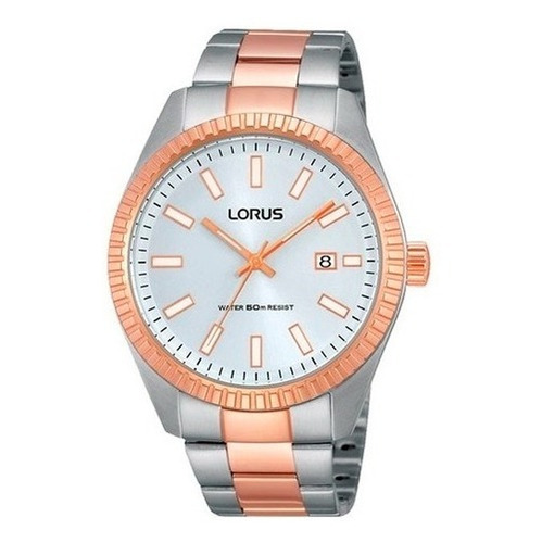 Reloj Lorus By Seiko Hombre Acero Con Rose Fecha Rh992dx9