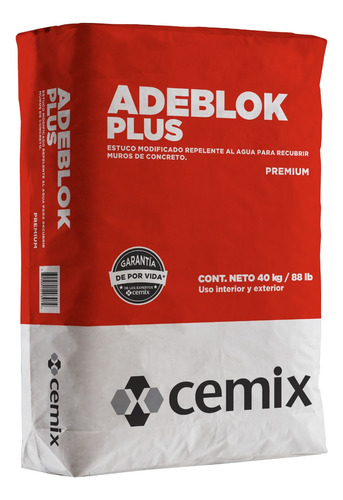 Adeblock Plus Blanco 40 Kg - Cemix