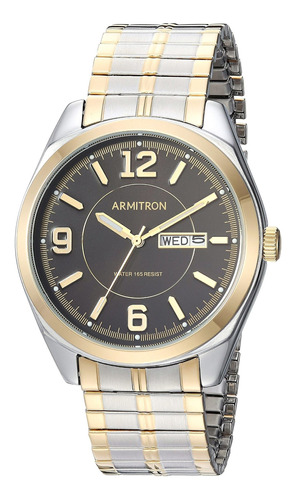 Reloj Hombre Armitron 20-4591bktt Cuarzo Pulso Bicolor En