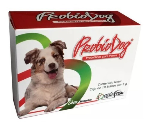 Probiodog Probióticos En Polvo X 5 Sobres Para Perros