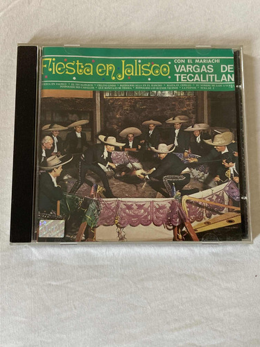 Mariachi Vargas De Tecalitlán / Fiesta En Jalisco Cd 1991 Mx (Usado)