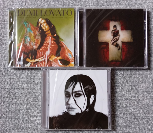 3 Cds Demi Lovato  Holy Fvck, Dancing With Y Revamped Nuevos
