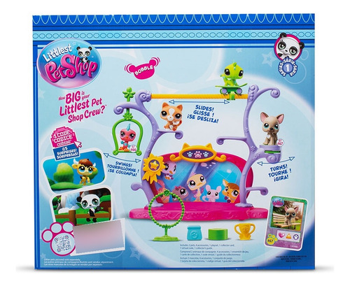 Littlest Pet Shop Pets Got Talent Play Set Figuras Accesorio