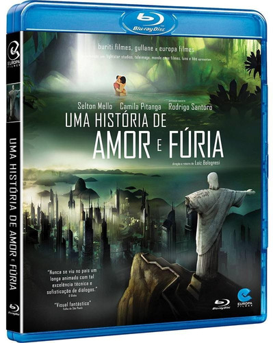 Uma História De Amor E Fúria - Blu-ray + Dvd - Selton Mello
